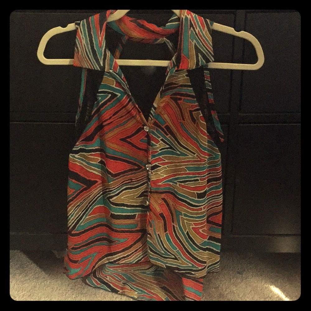 Sheer flowy top going up for sale!
